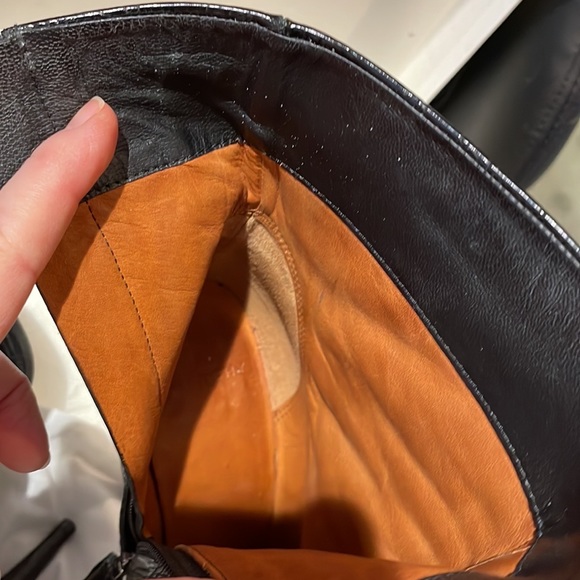 Givenchy Doodle Ankle Boot Black Croc Print Size 38.5. - Picture 10 of 14